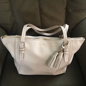 Kate Spade Blush tassel tote